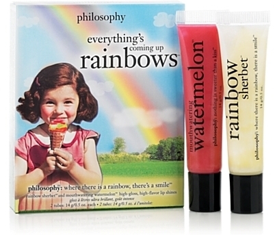 Philosophy Everything Comes up Rainbows Lip Shine Duo