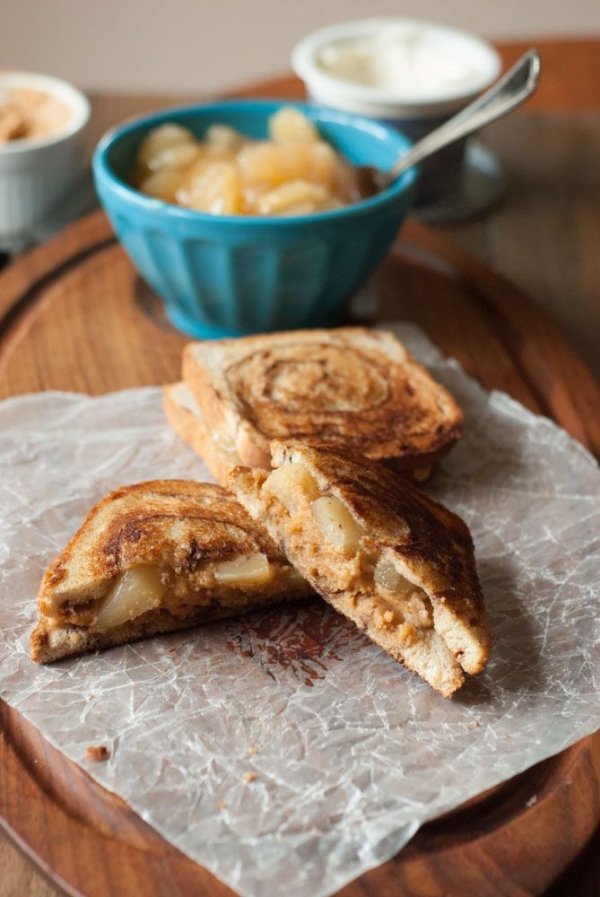 Whole Grain Toast with Nut Butter and Fruit Jam