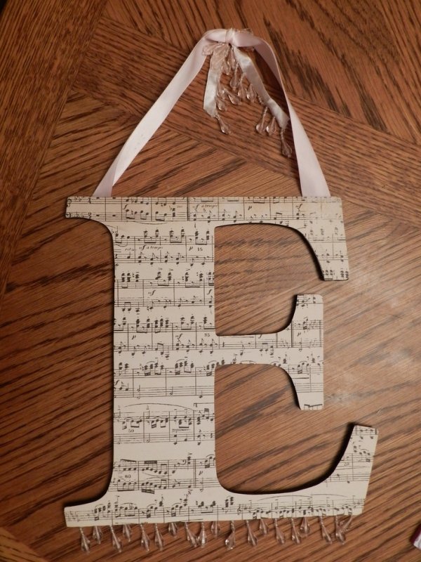 Sheet Music Monogram