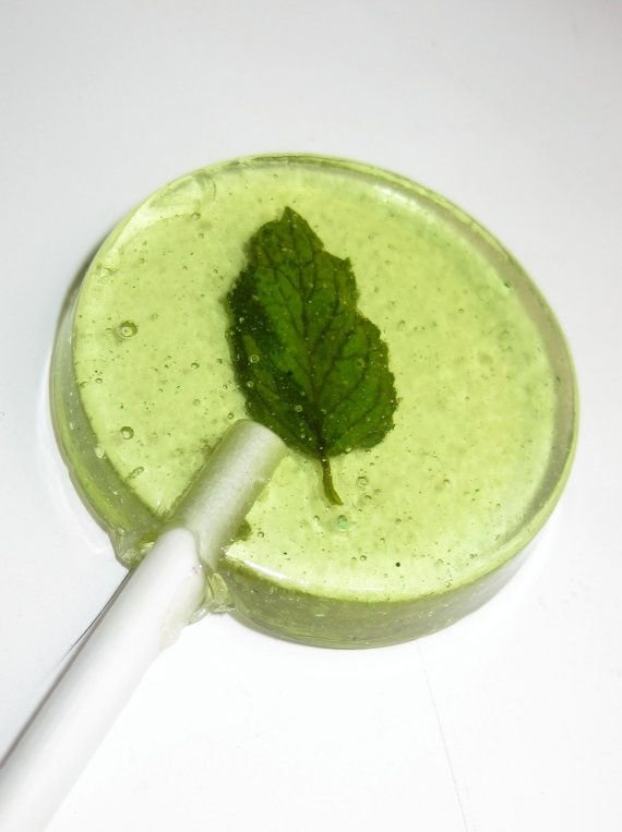 Mojito Lollipops