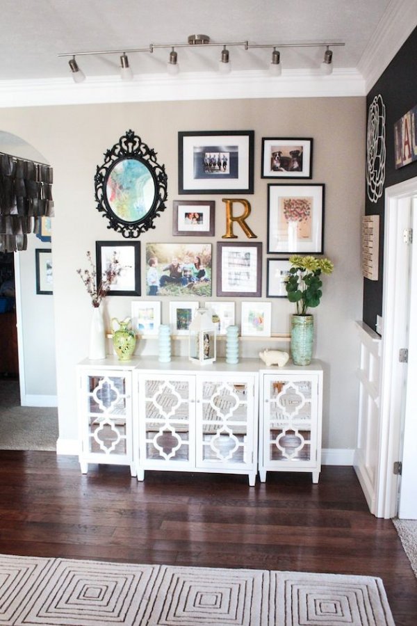 Mirrored Table and Pastels