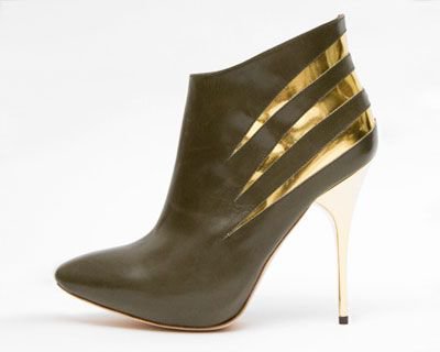 Alexander McQueen Leather Bootie