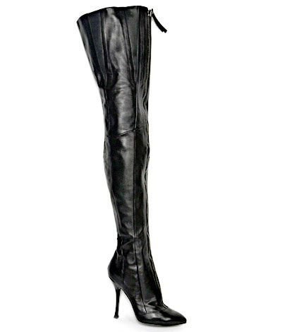 Narciso Rodriguez Leather Thigh-high Boot