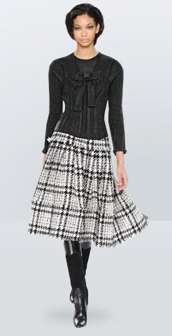 Plaid Skirt