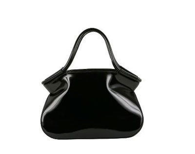 Totem Bag in Black Textured Leather