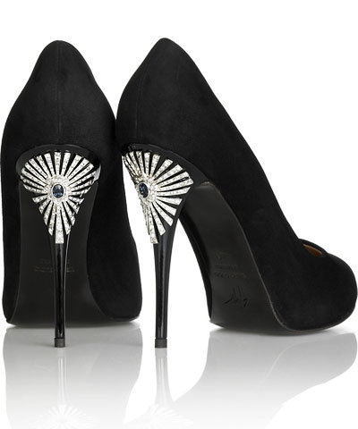 Giuseppe Zanotti Embellished Heel Pumps