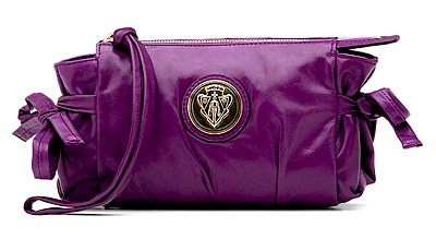 Gucci Hysteria Purple Clutch