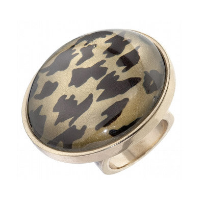 Topshop Leopard Ring ...