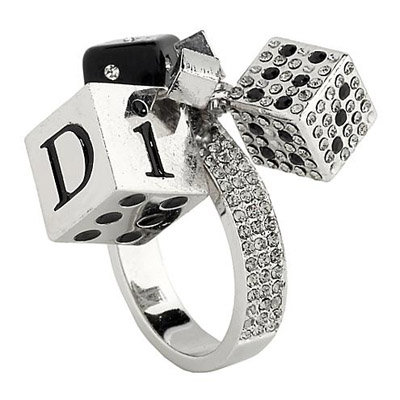 Dior Romantic Game Dice Ring ...