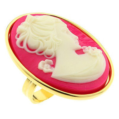 Tarina Tarantino Electro Cameo Mod Ring ...