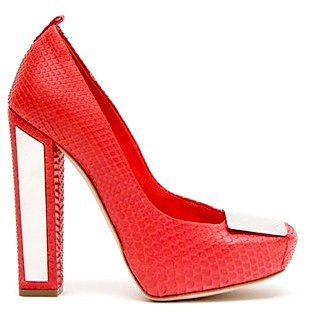 Python 61 Platform Pumps by Christian Dior