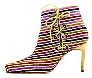 Manolo Blahnik Ponyhair Ankle Boot