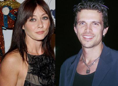 Shannen Doherty and Ashley Hamilton