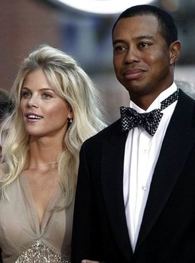 Tiger Woods and Elin Nordegren ...