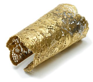 Aurélie Bidermann - Gold Lace Cuff ...