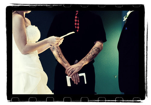 The Wedding Officiant...