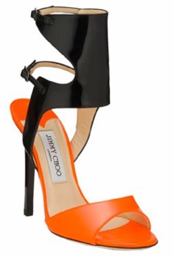 Jimmy Choo Loop Neon Patent Leather Sandal ...