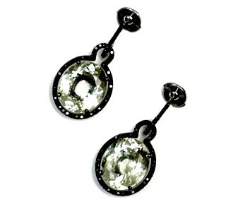 Eternamé - Black Gold Earrings ...