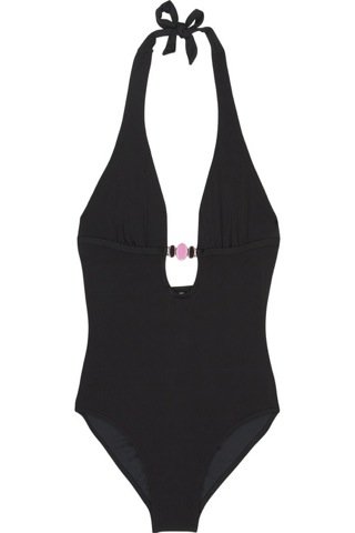 Calvin Klein Halter Swimsuit ...