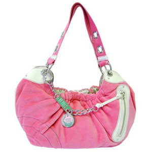 Juicy Couture Jada Pink Fluffy Hobo