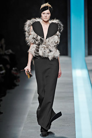 Fendi Short Extra Fine Fur Coat