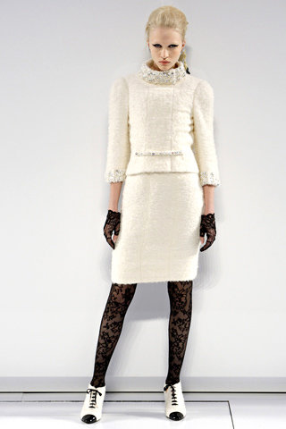 Chic Chanel Wedding Suit from Moscow Collection