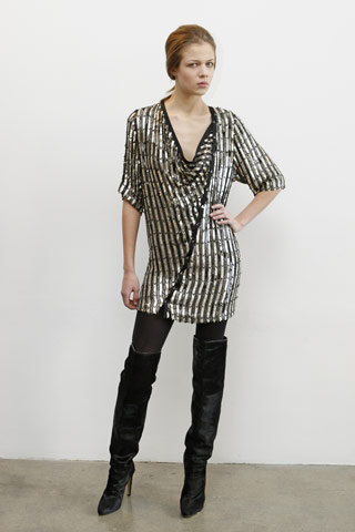 Grid Lock at Jen Kao Sequin Dress