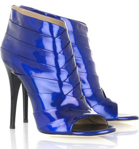 Giuseppe Zanotti Patent Leather Ankle Boots