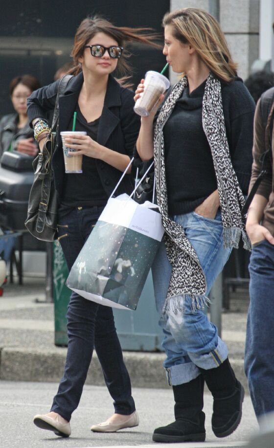 Selena Gomez and Mom