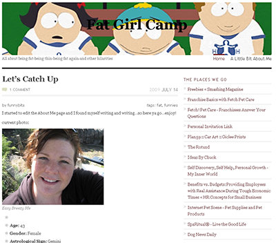 Fat Girl Camp