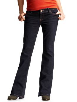 Gap Back Panel Boot Cut Jeans