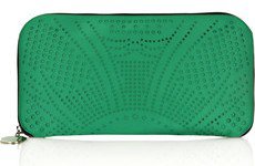 Stella McCartney Perforated Satin Clutch