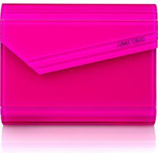 Jimmy Choo Candy Acrylic Shoulder Clutch