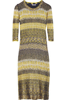 Oscar De La Renta Metallic Knitted Tunic