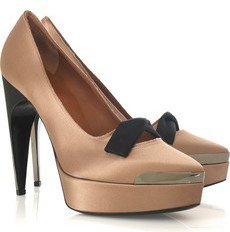 Lanvin Bow Front Pumps