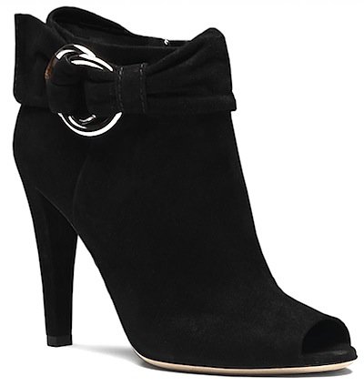 Gucci Jungle High Heel Open Toe Bootie