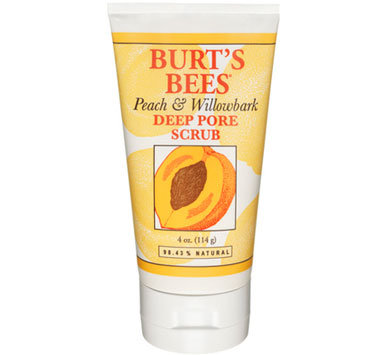 Burt’s Bees Peach and Willowbark Deep Pore Scrub