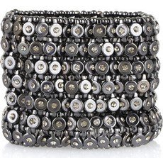 Chunky Gunmetal Cuff