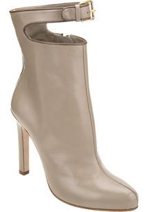 Miu Miu Belted Ankle Boot – Taupe