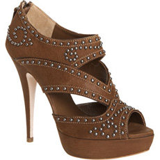 Miu Miu Rivet Sandal – Tan