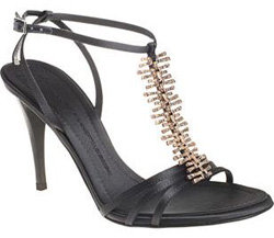 Giuseppe Zanotti Jeweled T-Strap Sandal