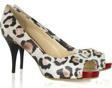 Giuseppe Zanotti Leopard-print Leather Pumps