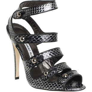 Manolo Blahnik Bocek - Gunmetal