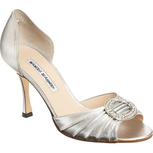 Manolo Blahnik Sedaraby – Silver