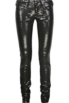 Notify Sequinned Skinny Jeans