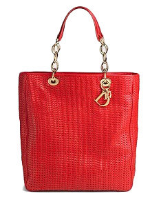 Dior Soft Woven Medium Shopping Tote