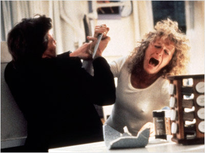 Glenn Close as Alex Forrest in “Fatal Attraction” (1987)