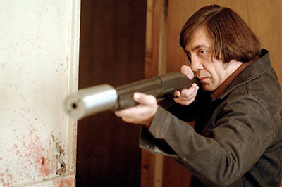 Javier Bardem as Anton Chigurh in “No Country for Old Men” (2007)