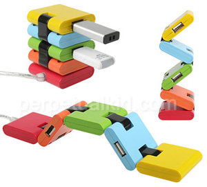 Flexible Chromatic USB Hub