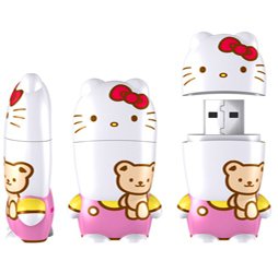 Hello Kitty Teddy Bear USB Flash Drive